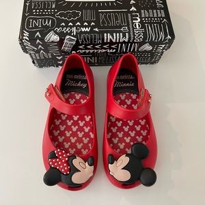 Mini Melissa Ultragirl Disney shoes